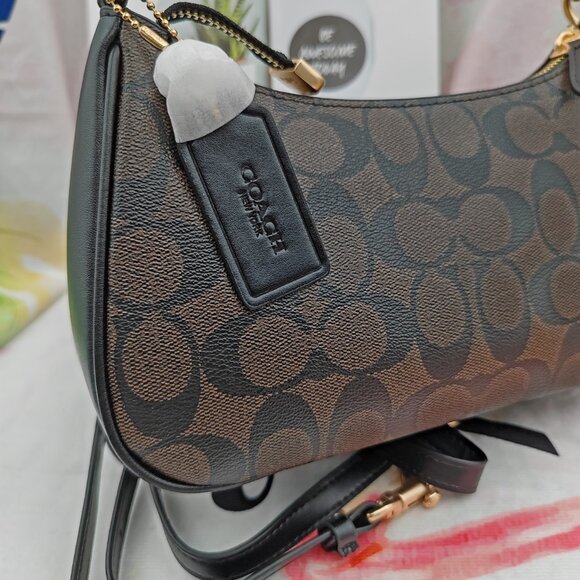 Coach Teri shoulder bag black - Picture 7 of 12